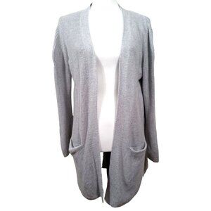 Old Navy Womens Gray Long Knit Sweater Size Extra Small